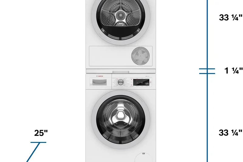 Bosch 500 Series WAW285H1UC 2.2 cu. ft. 紧凑型洗衣机