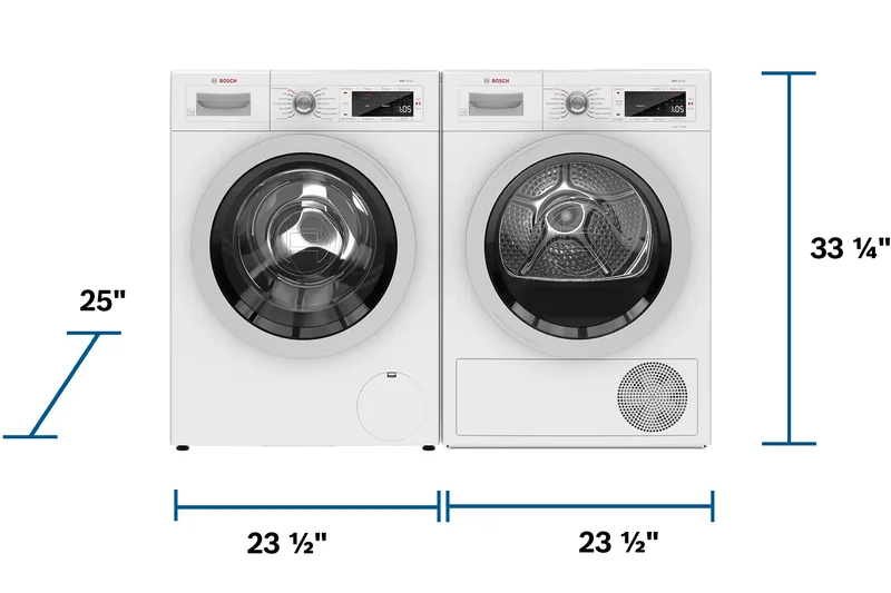 Bosch 500 Series WAW285H1UC 2.2 cu. ft. 紧凑型洗衣机