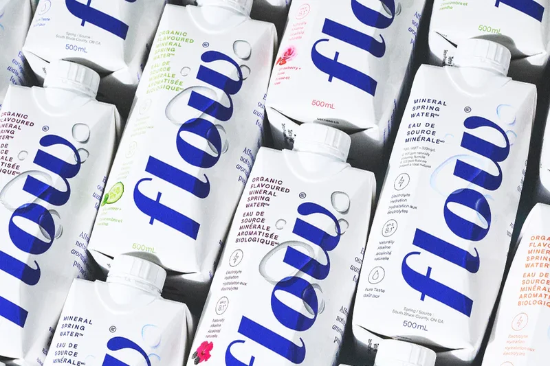 Flow Alkaline Spring Water