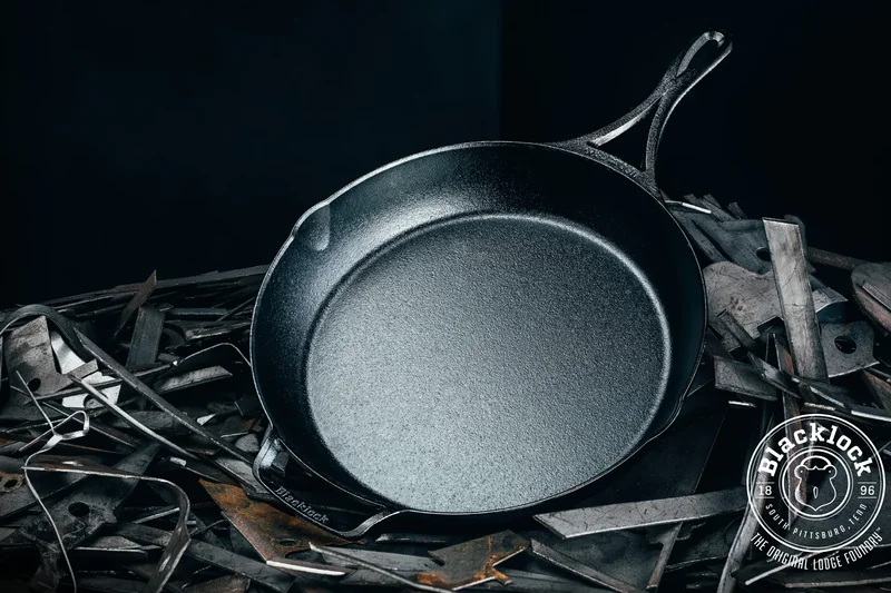 Lodge Blacklock 10.25-Inch Triple Seasoned Cast Iron Skillet