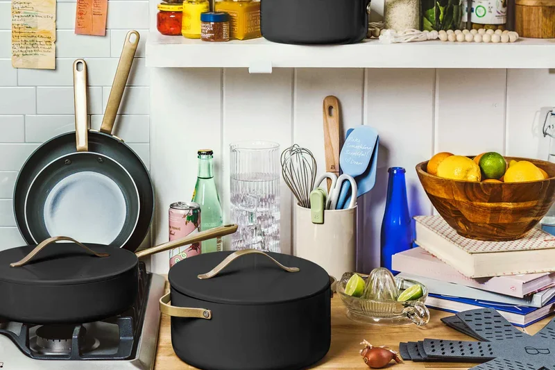 Beautiful by Drew Barrymore 12件套陶瓷不粘套装