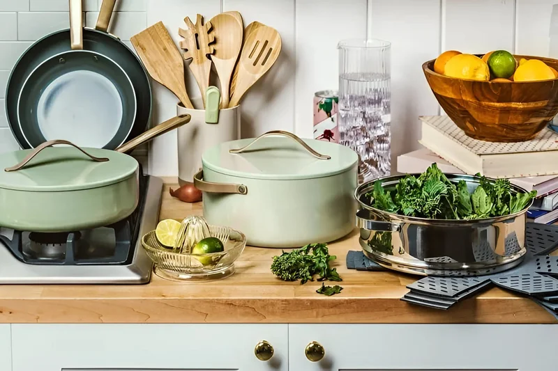 Beautiful by Drew Barrymore 12件套陶瓷不粘套装