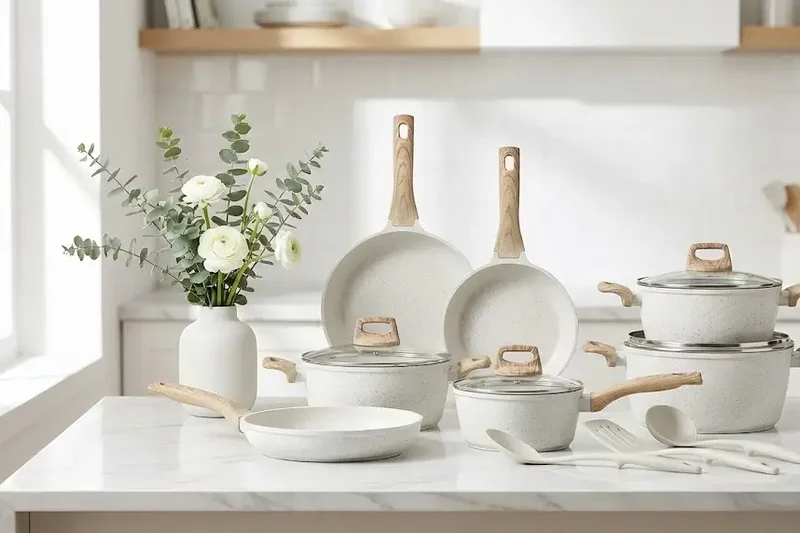 Carote 21件套白色花岗岩套装