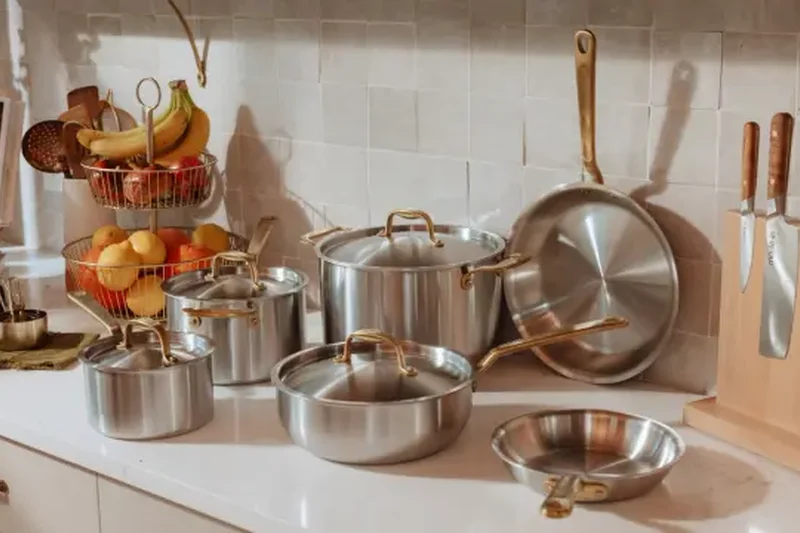 Made In CeramiClad 7件套不粘厨具套装