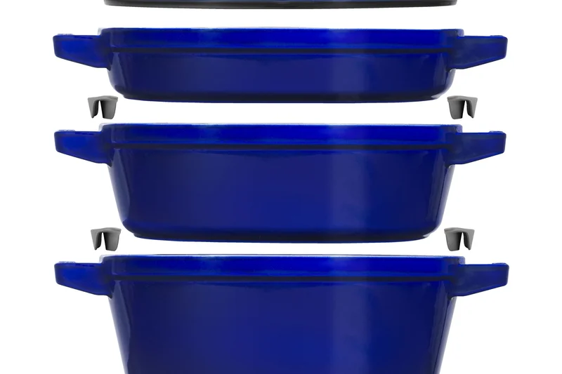 Staub 珐琅铸铁4件套