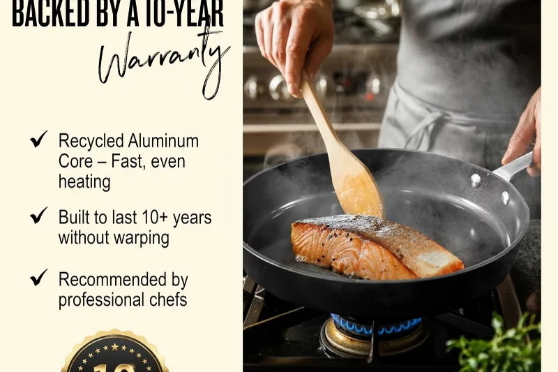 Alva Cookware Maestro陶瓷不粘煎锅