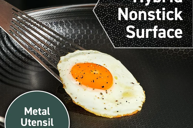 HexClad 10英寸混合煎锅