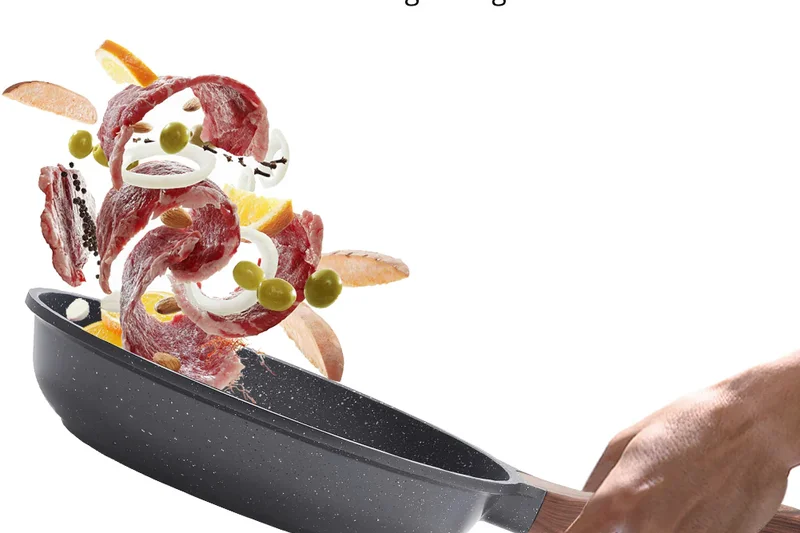 Sensarte Swiss Granite不粘煎锅