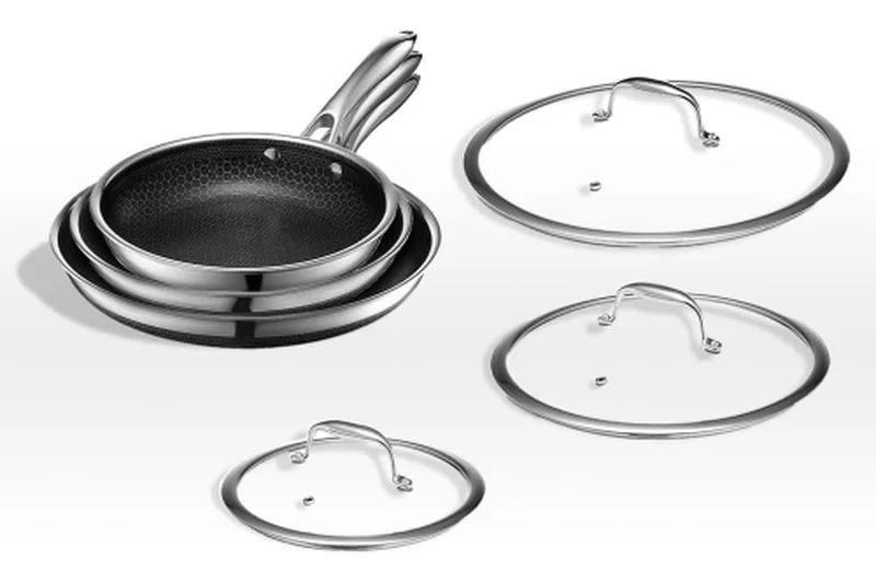 HexClad Hybrid Cookware 6件套