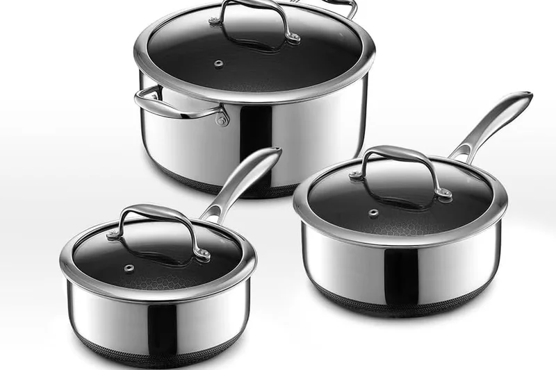 HexClad Hybrid Cookware 6件套