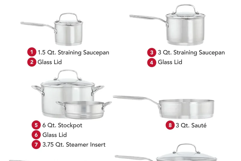 KitchenAid 3层底11件套