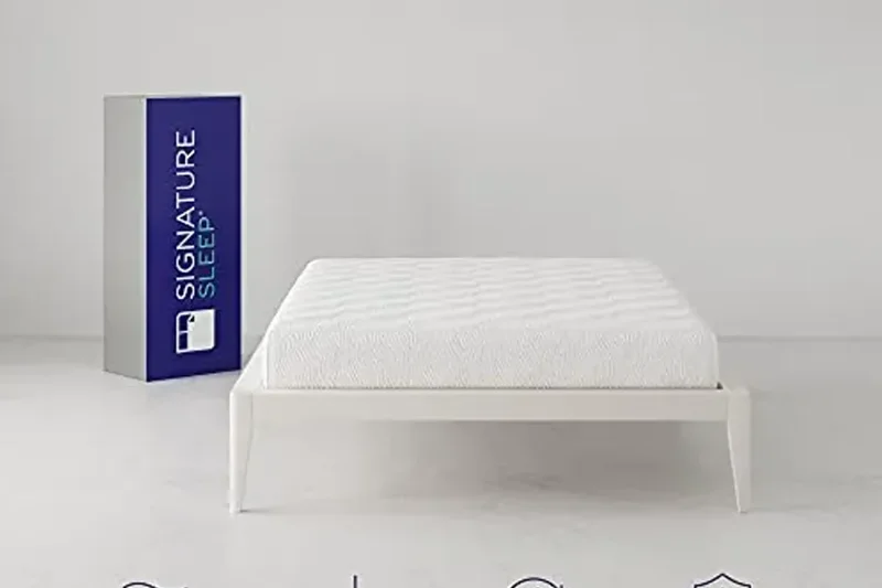 Signature Sleep Memoir 8英寸 炭记忆棉床垫