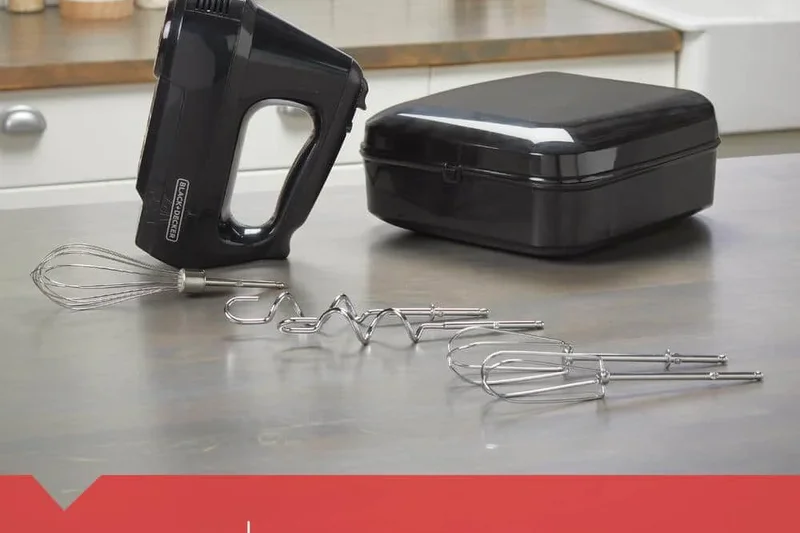 Black+Decker 6-Speed Easy Storage Hand Mixer