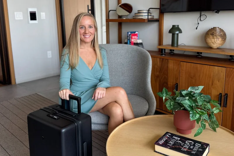 Level8 Luminous Textured Carry-On